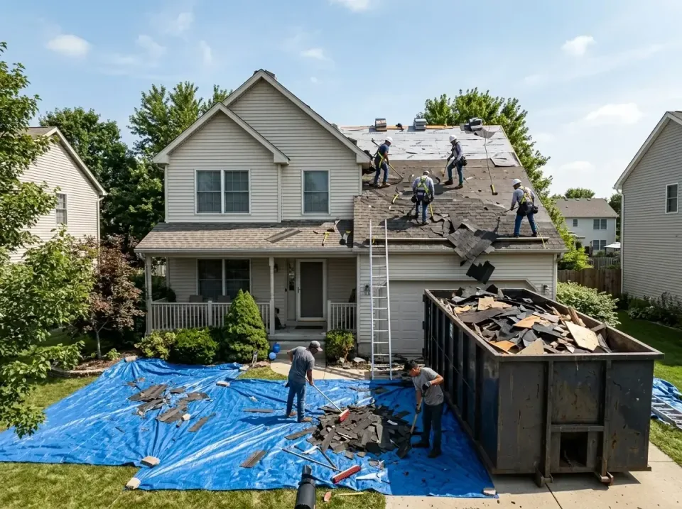 roof-replacement-debris-remova-004 — frequently asked questions, Cheapest Dumpster Rentals in Folsom, CA